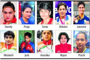 ਹਰਿਆਣਾ ਦੀਆਂ ਮਹਿਲਾ ਮੁੱਕੇਬਾਜ਼ਾਂ ਨੇ ਰਾਸ਼ਟਰੀ ਚੈਂਪੀਅਨਸ਼ਿਪ ਵਿੱਚ 12 ਵਿੱਚੋਂ 10 ਗੋਲਡ ਮੈਡਲ ਜਿੱਤੇ